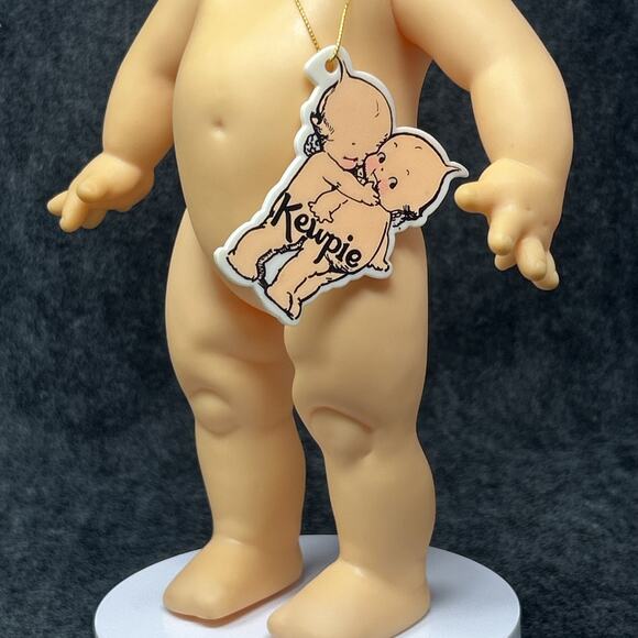 Vtg Jesco 1987 Kewpie Rubber Face Doll 11 Inch Collectible Hard Plastic Hang Tag - Picture 4 of 12